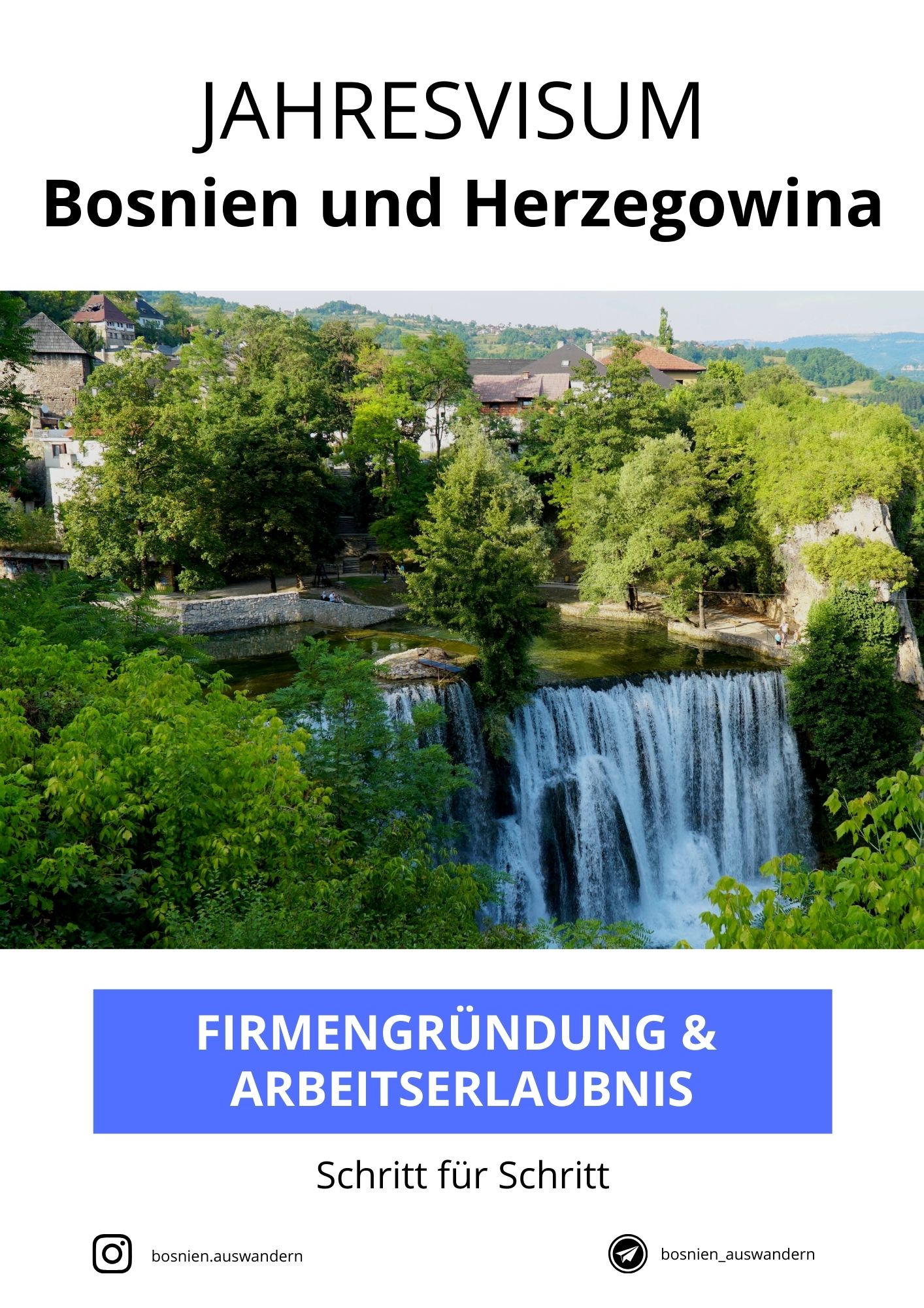 Ratgeber Visum Bosnien mit Firmengründung / Sprache: Englisch